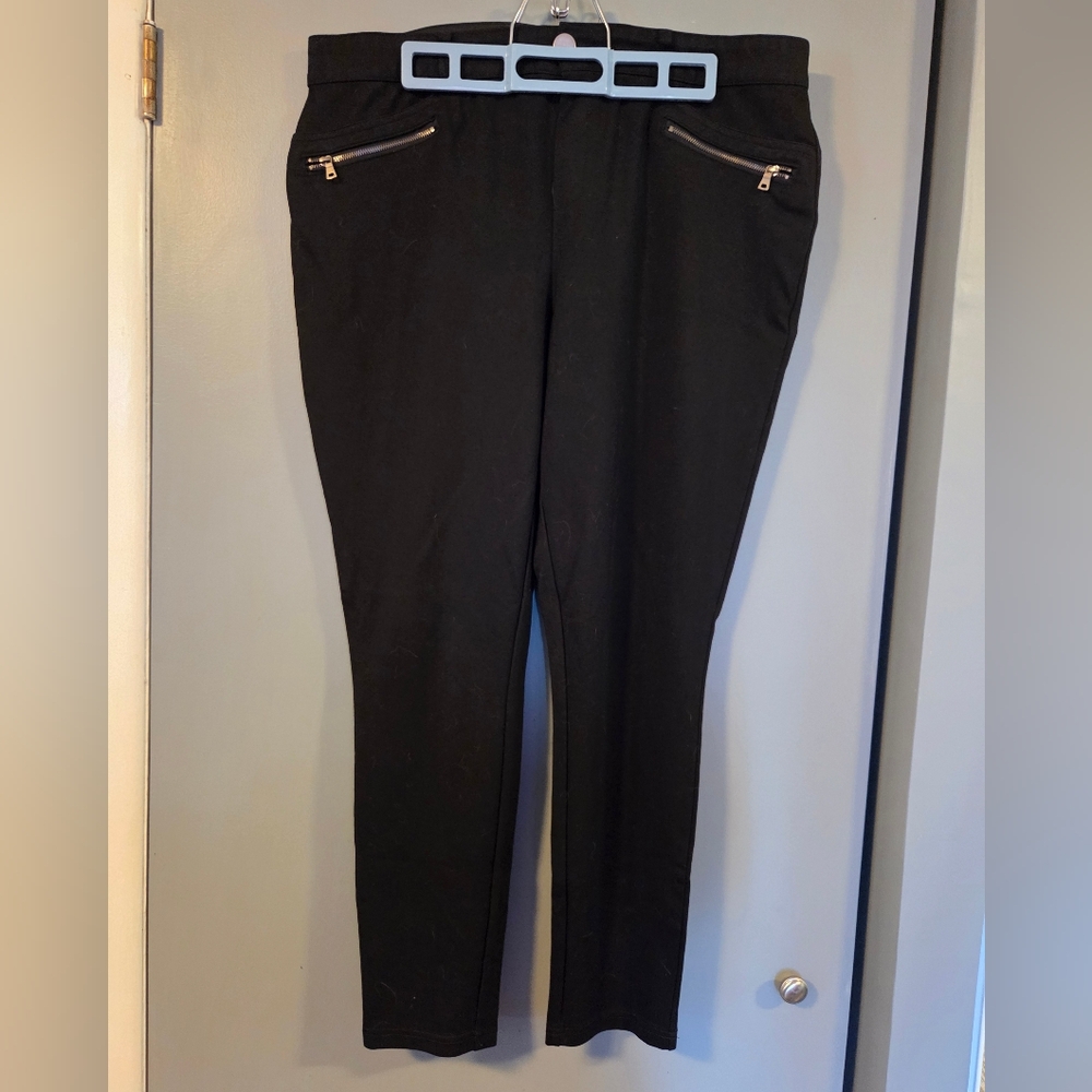 Lilly Morgan Skinny Stretchy Black Work Pant